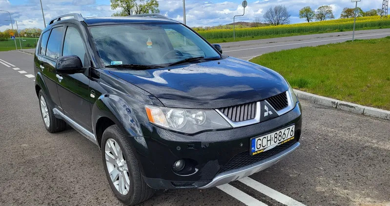 samochody osobowe Mitsubishi Outlander cena 20500 przebieg: 342000, rok produkcji 2008 z Chojnice